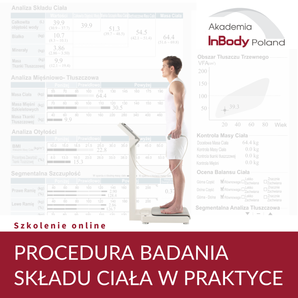 Szkolenie online: Procedura badania składu ciała InBody w praktyce